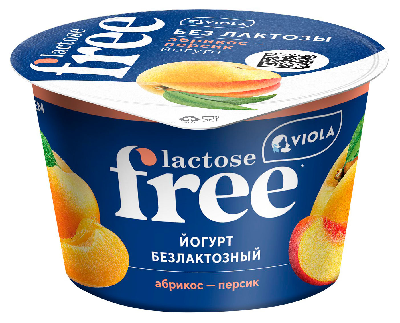 

Йогурт Viola Lactose Free абрикос персик безлактозный 2,7% БЗМЖ, 180 г