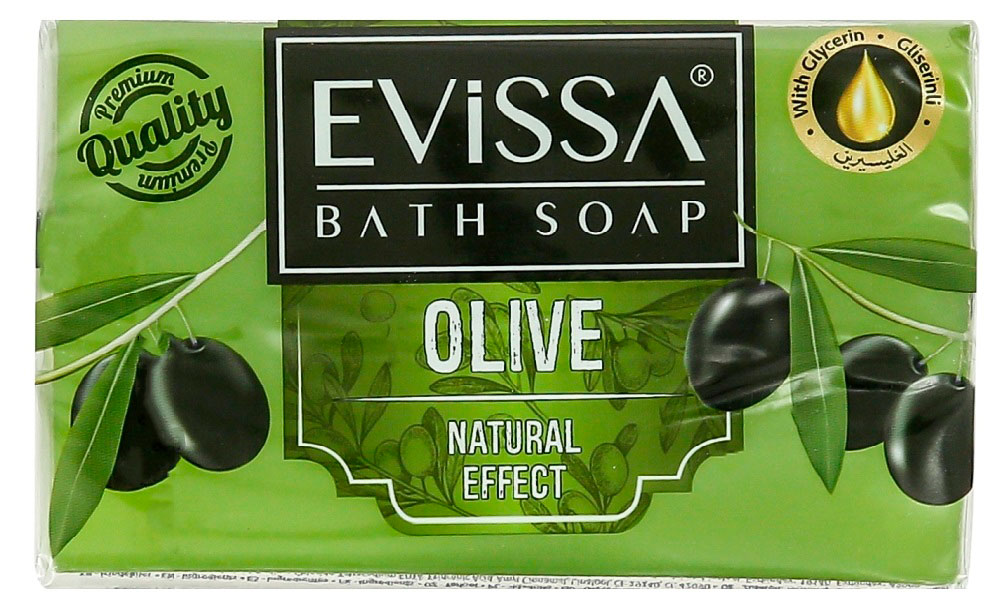 

Мыло банное Evissa Оливка, 150 г