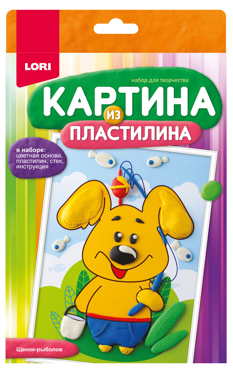 

Набор для творчества LORI Картина из пластилина малая, в ассортименте