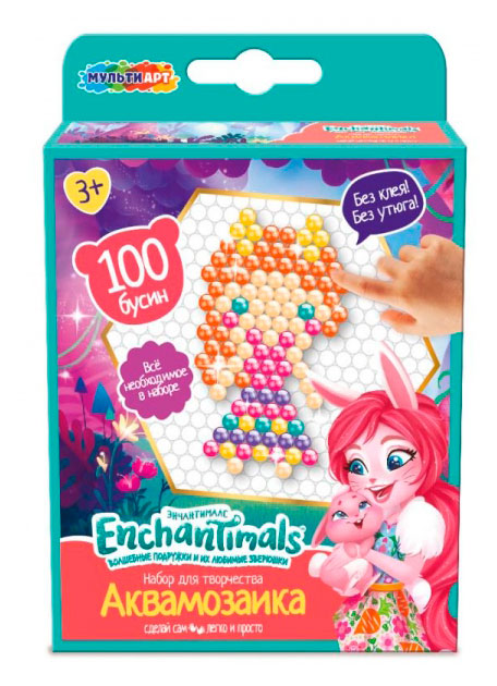 Изображение товара Набор для творчества «МУЛЬТИ АРТ» Аквамозаика Enchantimals