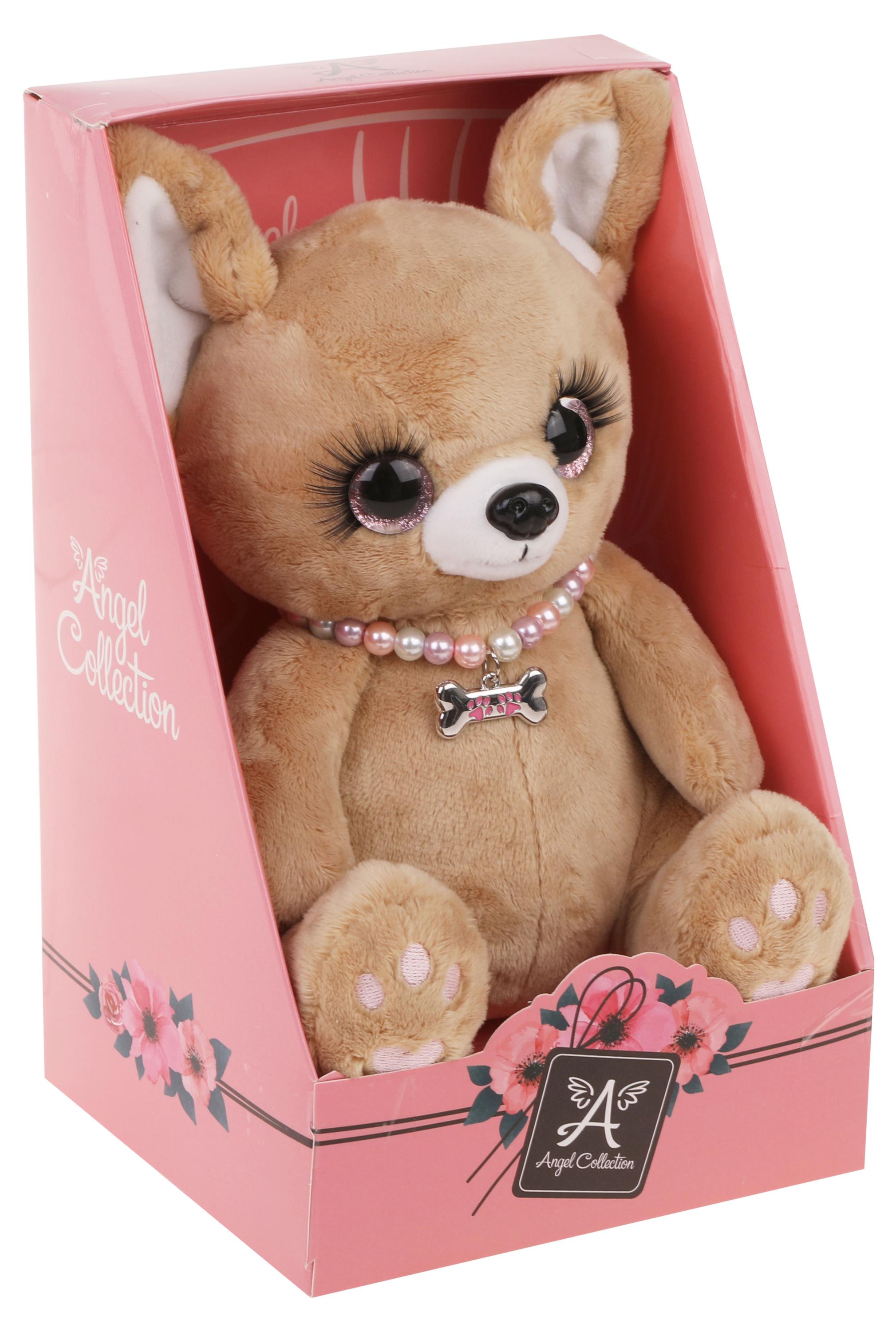 

Игрушка мягкая Angel Collection Глазастик щенок, 20 см