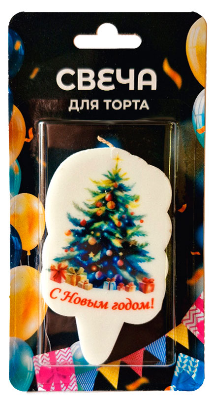 

Свеча для торта Ель, 5х7 см