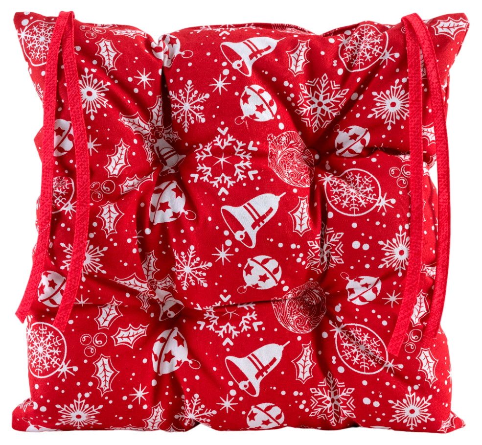 

Сидушка Comfort Life Снежинки, 45х45 см