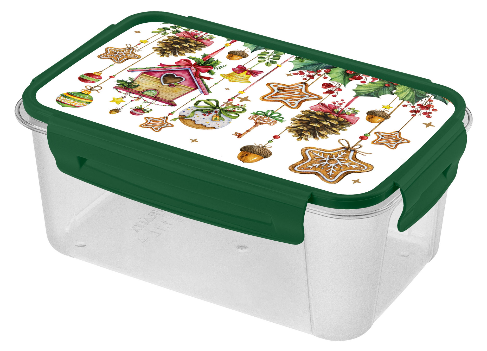

Контейнер для продуктов с декором, 1,1 л