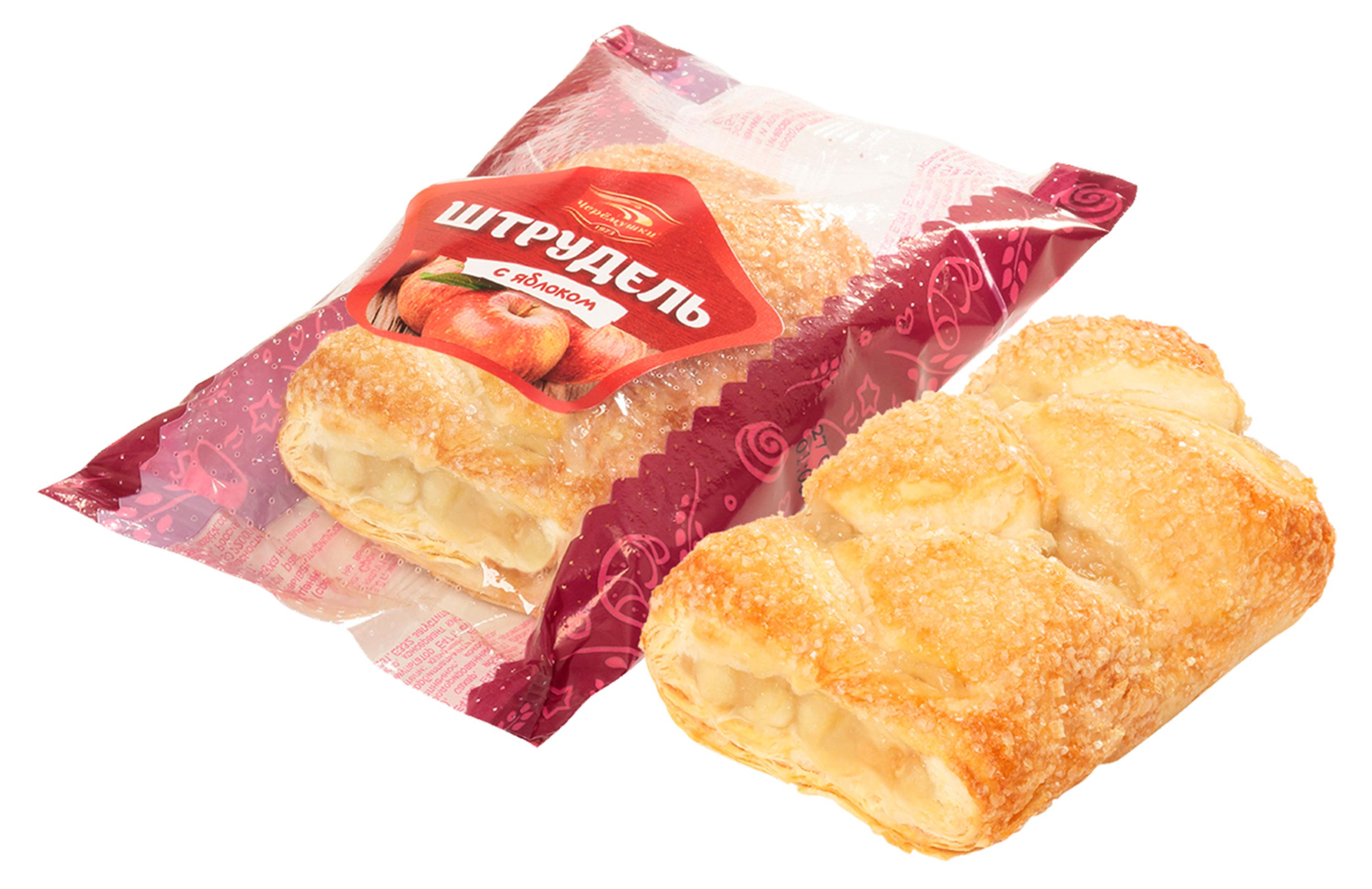 

Штрудель Черемушки с яблоком, 70 г