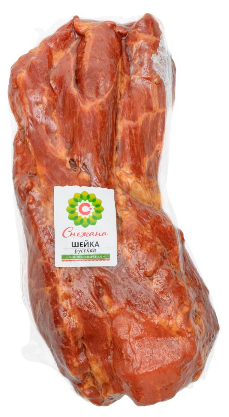 

Шейка варено-копченая Снежана Русская, вес
