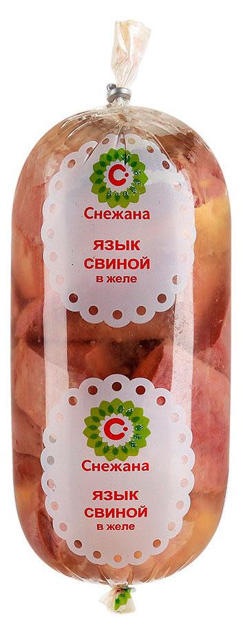 

Язык свиной Снежана в желе, 500 г