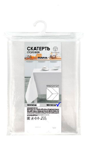 

Скатерть Коллекция белая, 180х145 см