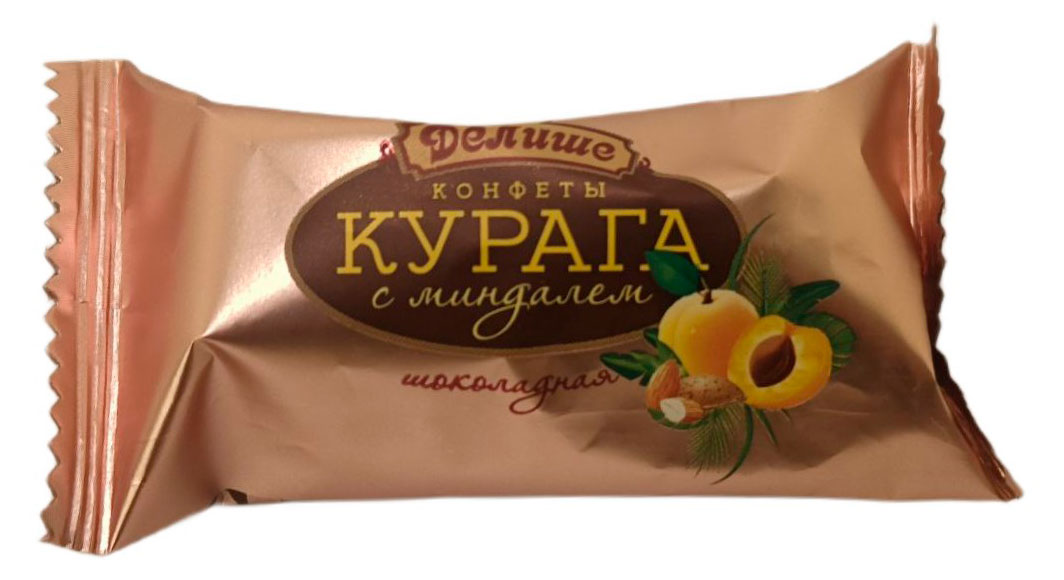 

Курага шоколадная Делише с миндалем, вес