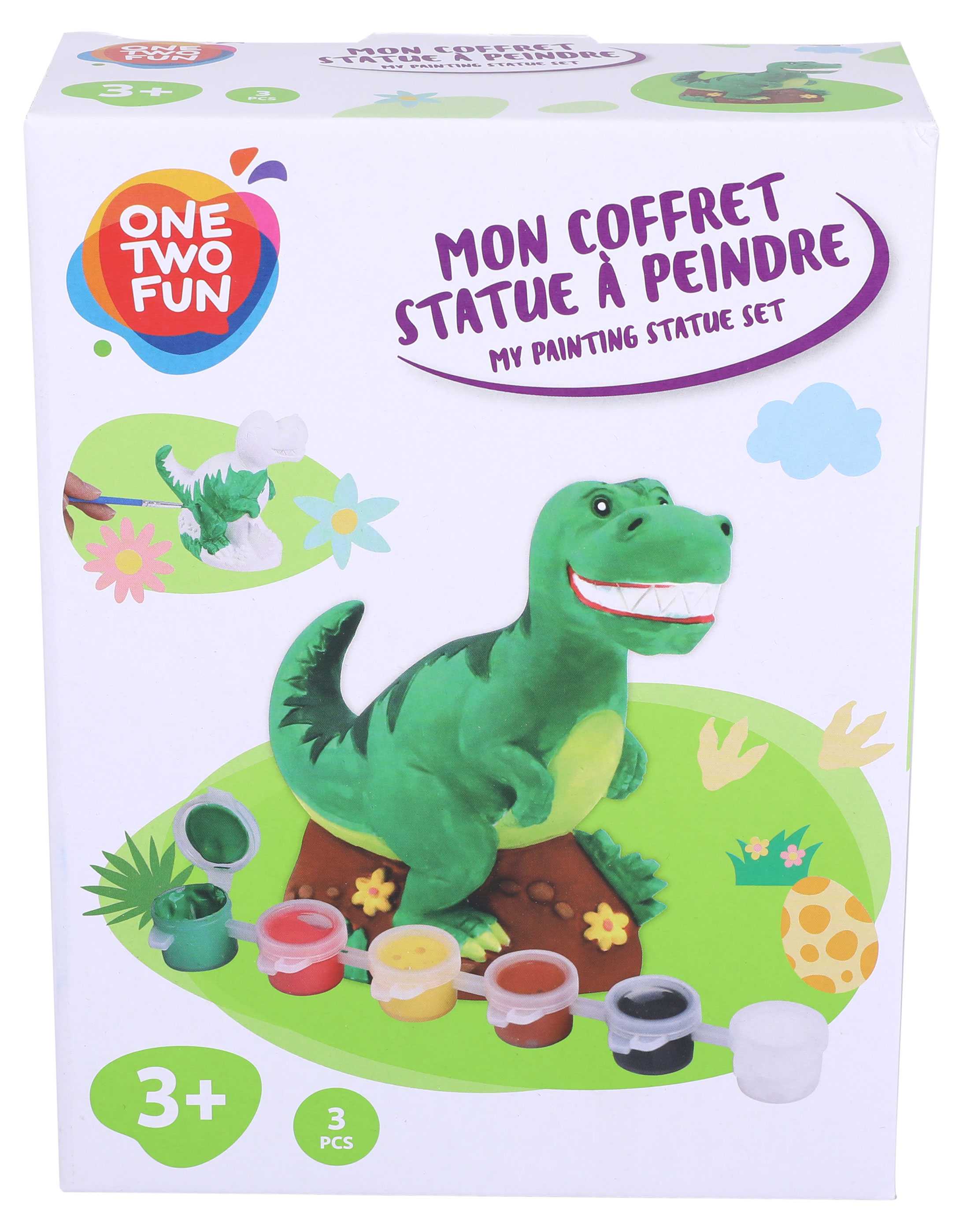 Изображение товара Набор для творчества ONE TWO FUN Раскрась фигурку