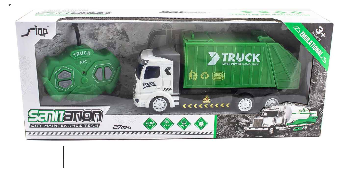 

Мусоровоз на радиоуправление Sino Toys