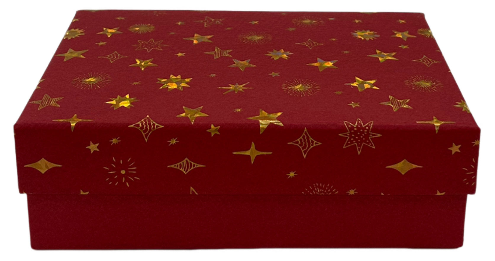 

Коробка подарочная красная, 19х13,5х6 см