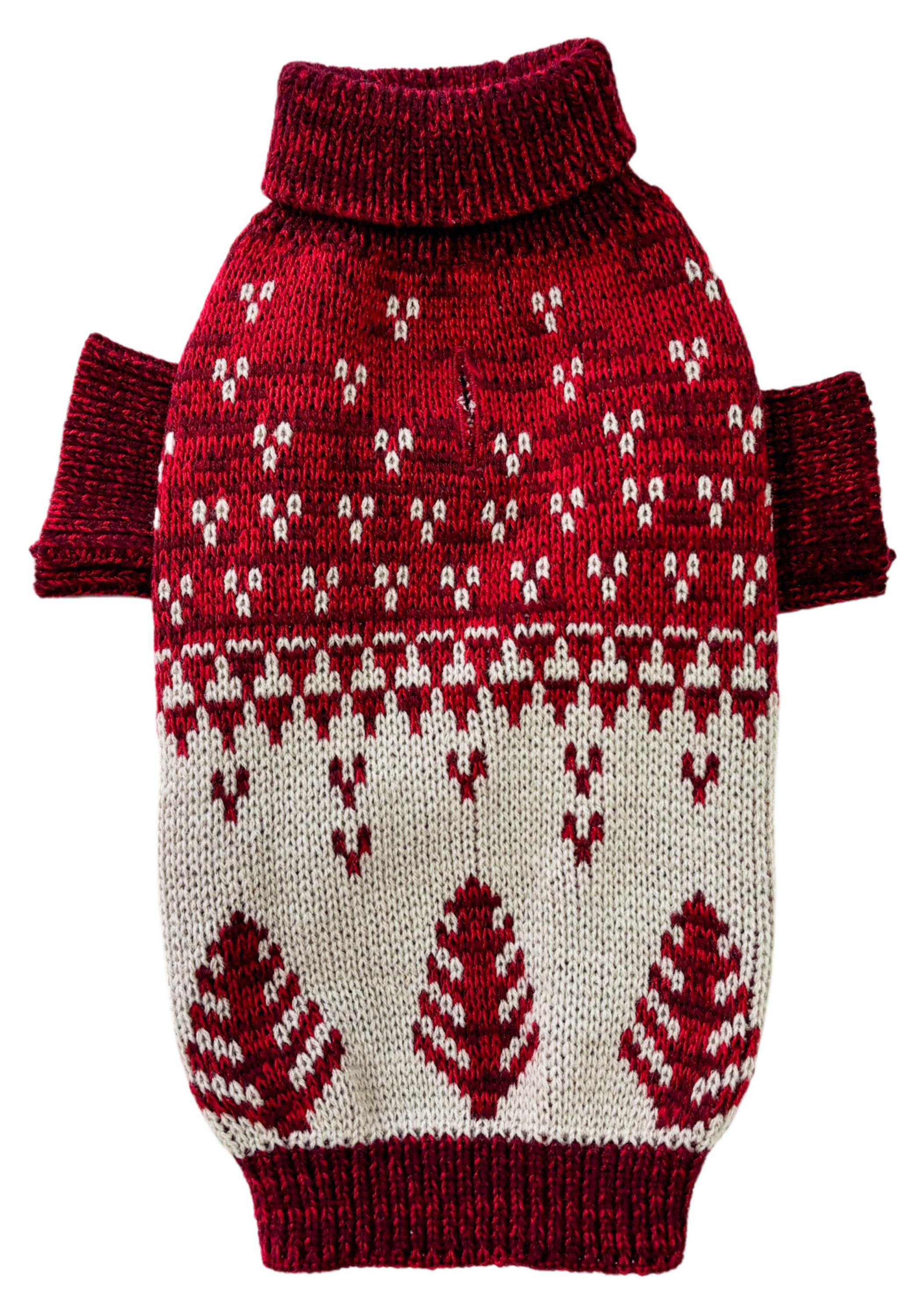 

Свитер для собаки красный