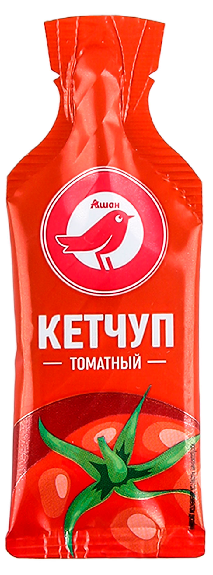 Изображение товара Кетчуп АШАН Красная птица, 10 г