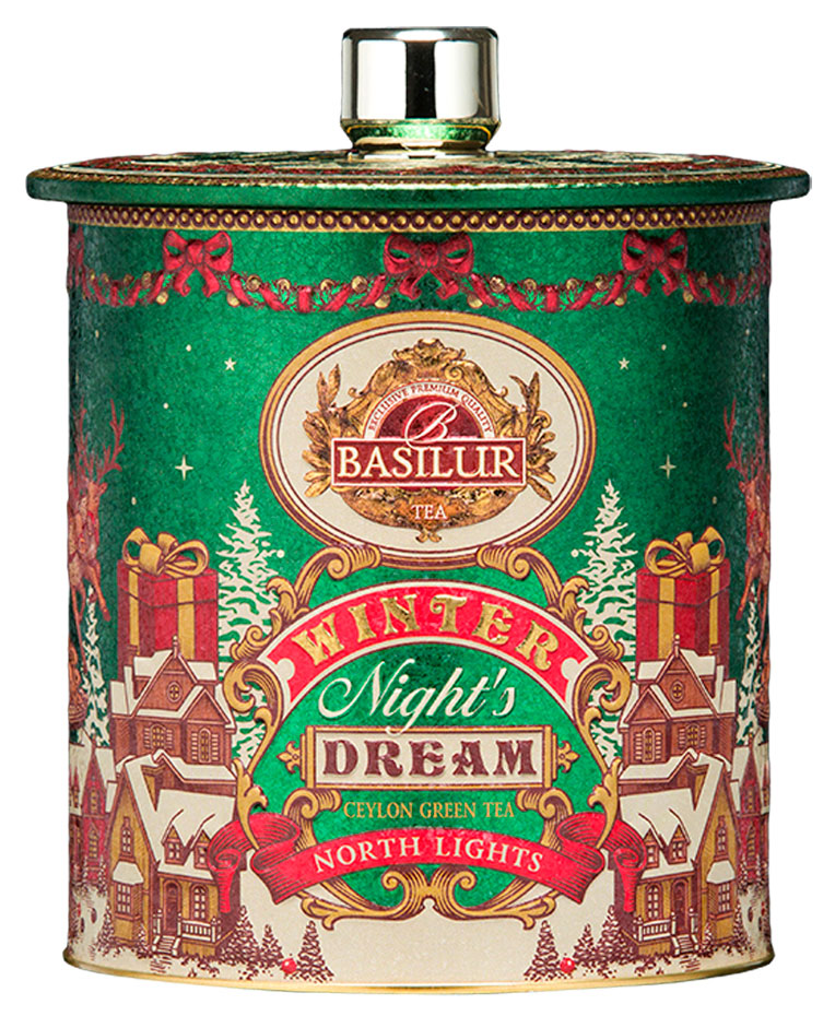 Изображение товара Чай зеленый Basilur Северное сияние, 100 г