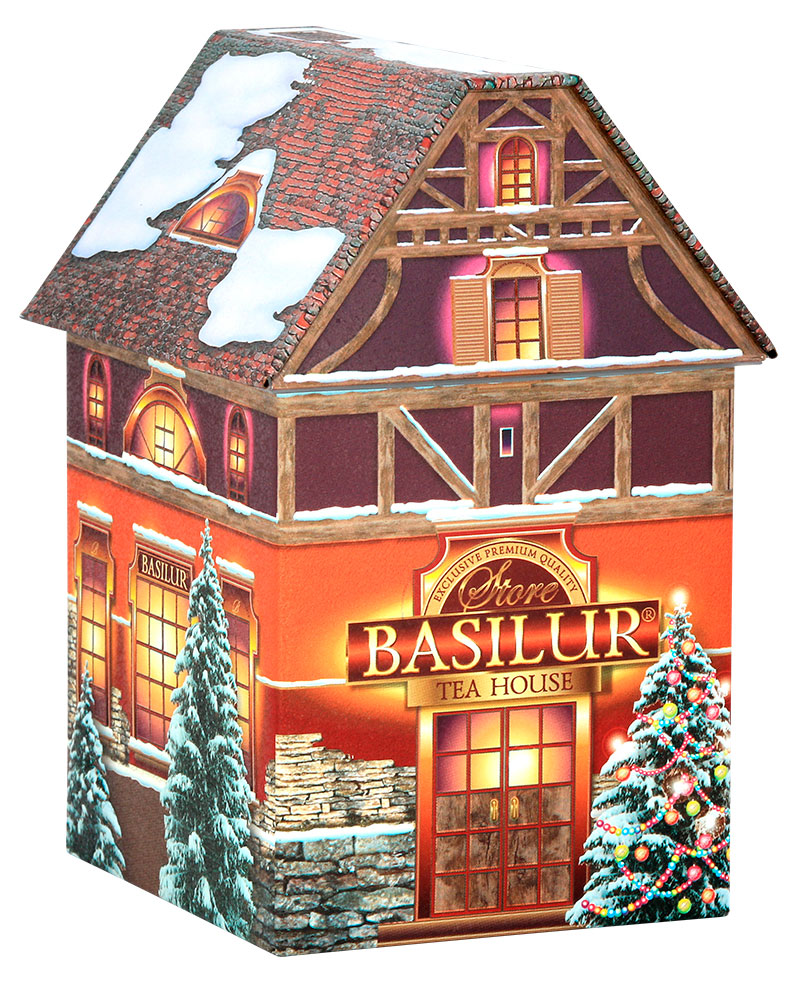 

Чай черный Basilur Рождественский домик, 100 г