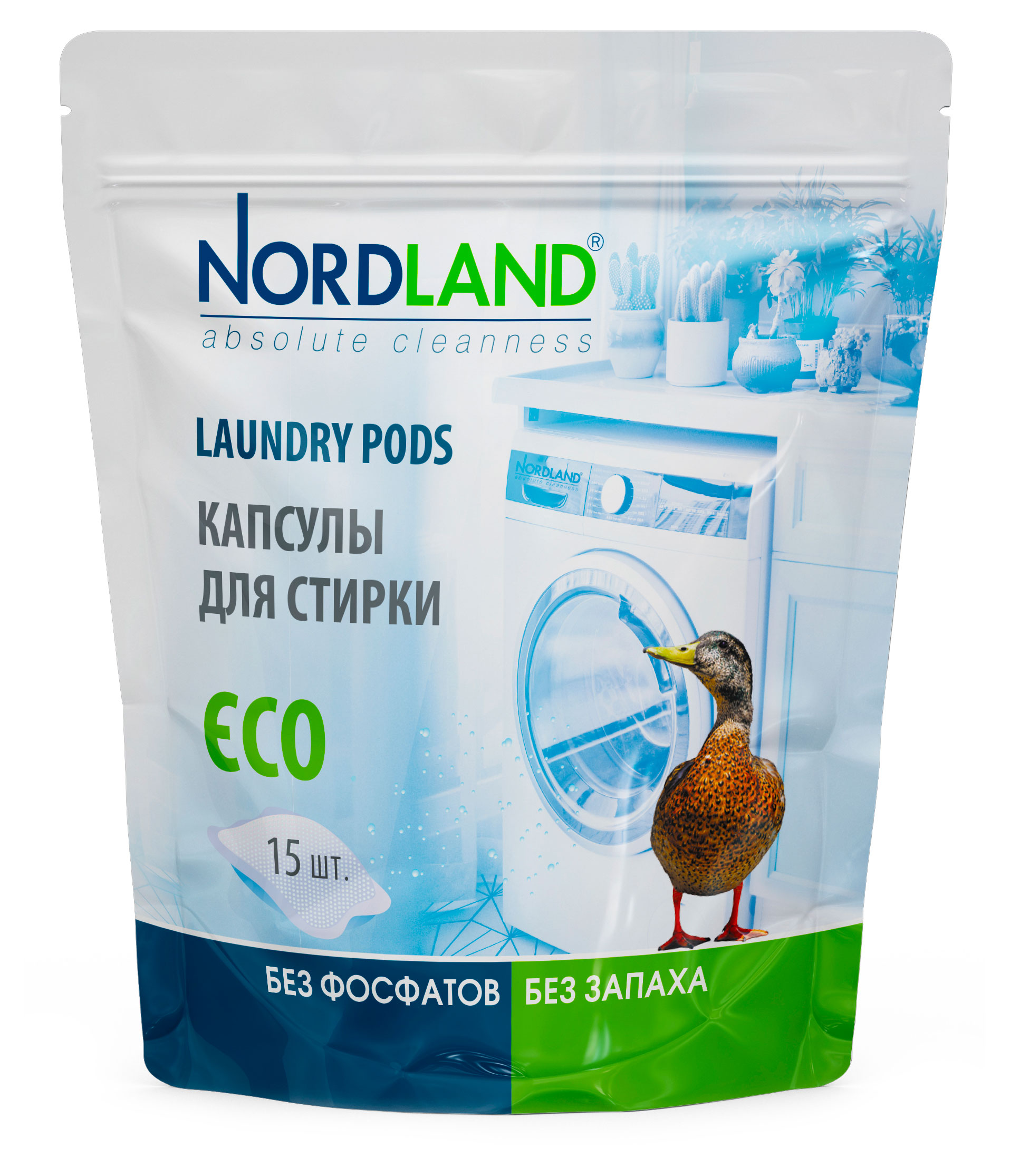 

Капсулы для стирки Nordland, 15 шт