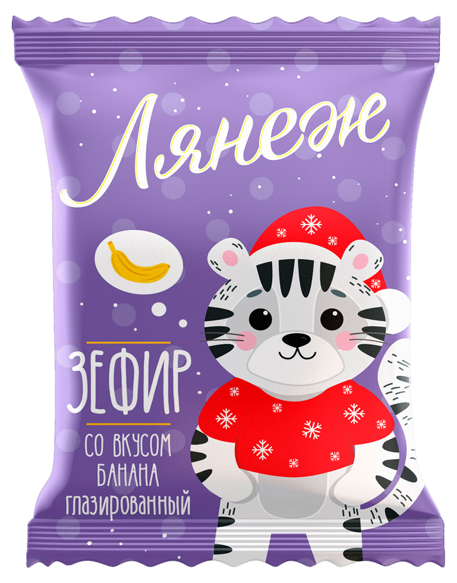 

Зефир Лянеж с ароматом банана глазированный, 38 г