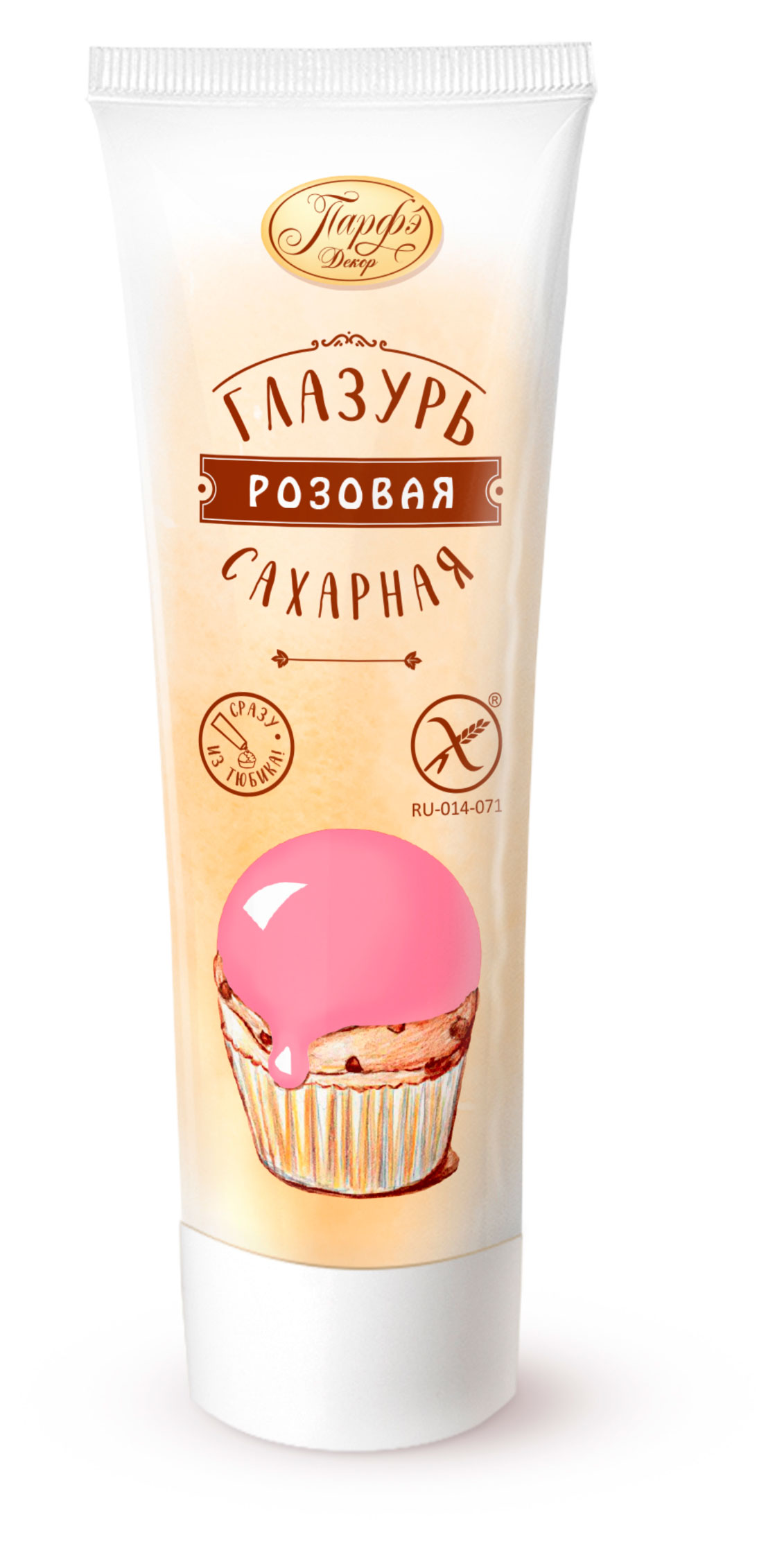 

Глазурь сахарная Парфэ Декор розовая, 120 Г