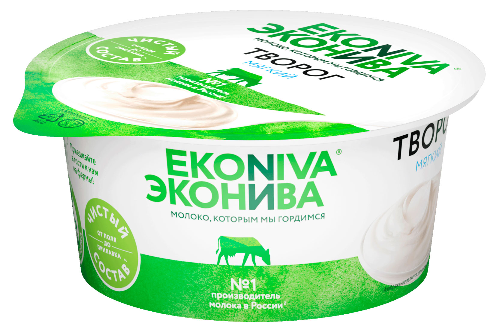 

Творог мягкий ЭкоНива 5,9% БЗМЖ, 125 г