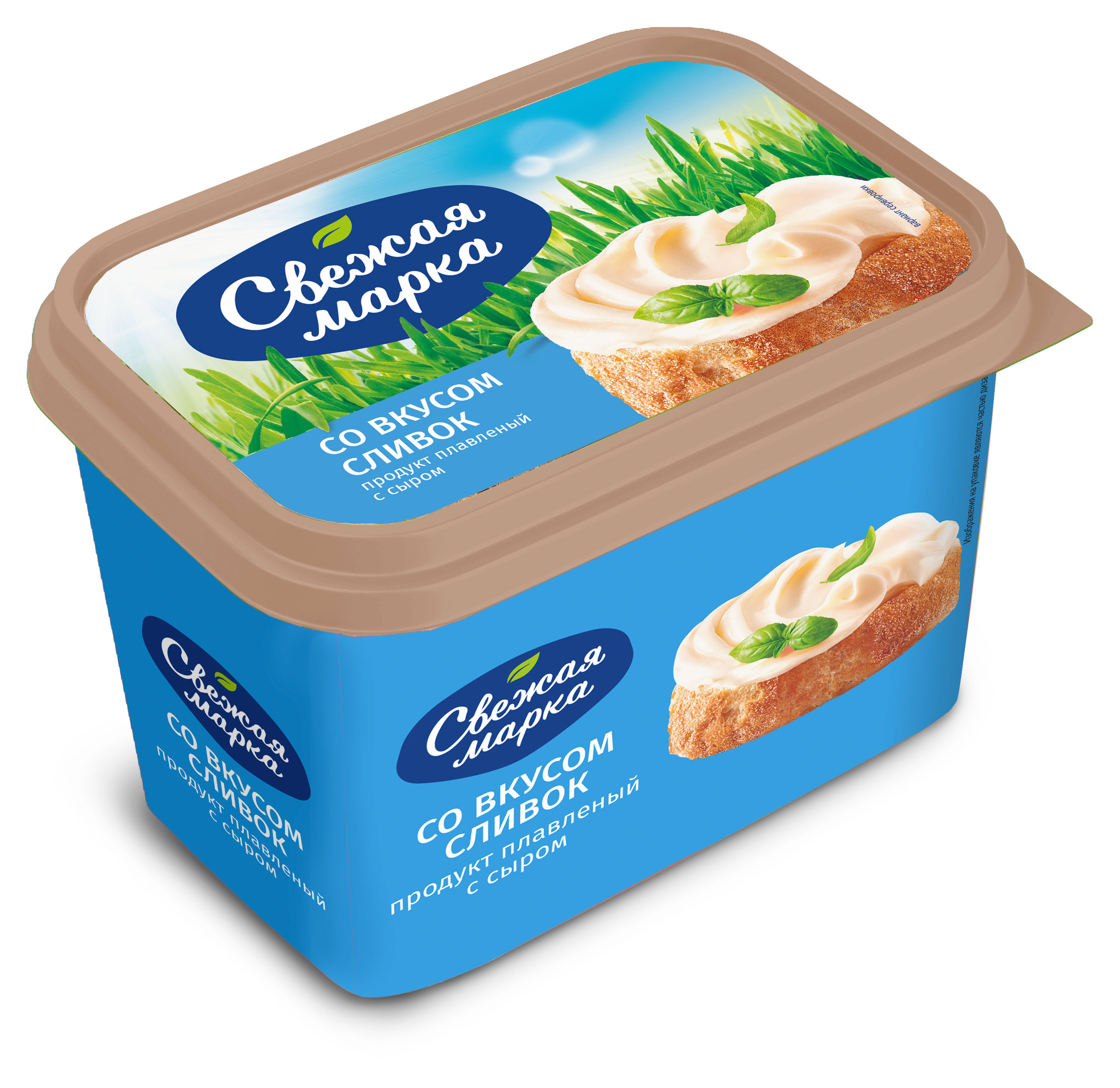 

Продукт плавленный с сыром Свежая марка со вкусом сливок 60% ЗМЖ, 350 г