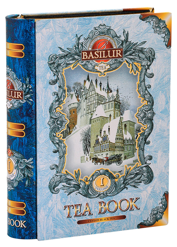 Изображение товара Черный чай Basilur Зимняя книга 100 г в подарочной жестяной банке