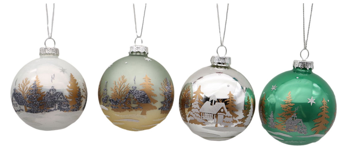 

Елочное украшение Шар, 8 см