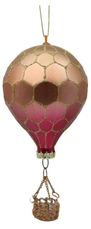 

Подвеска Воздушный шар стекло, 16,2 см