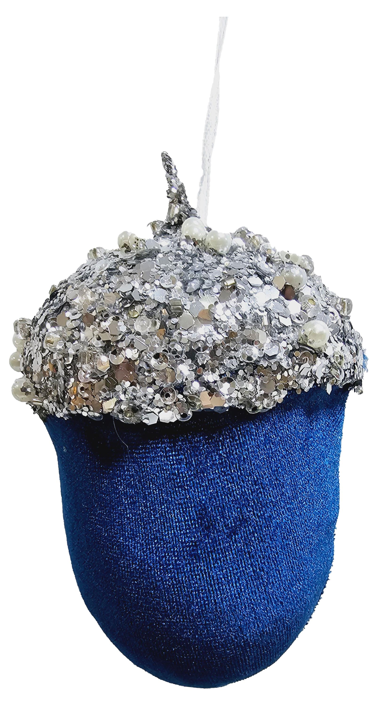 

Подвеска Желудь текстиль, 13 см