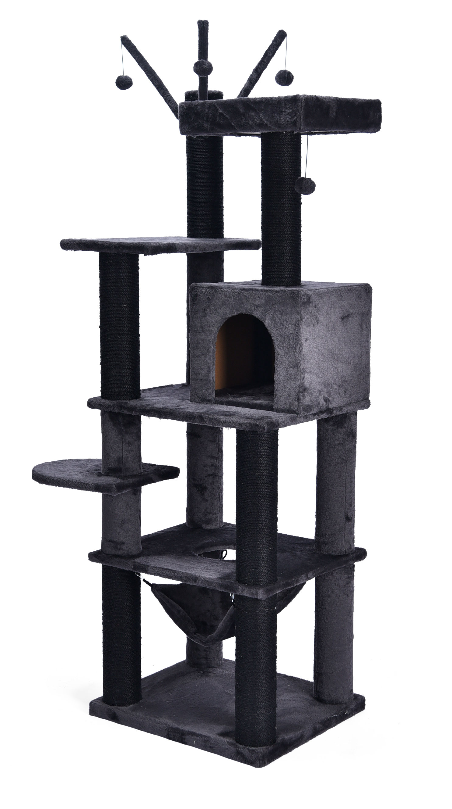 

Игровой комплекс для кошек, 59х49х187 см