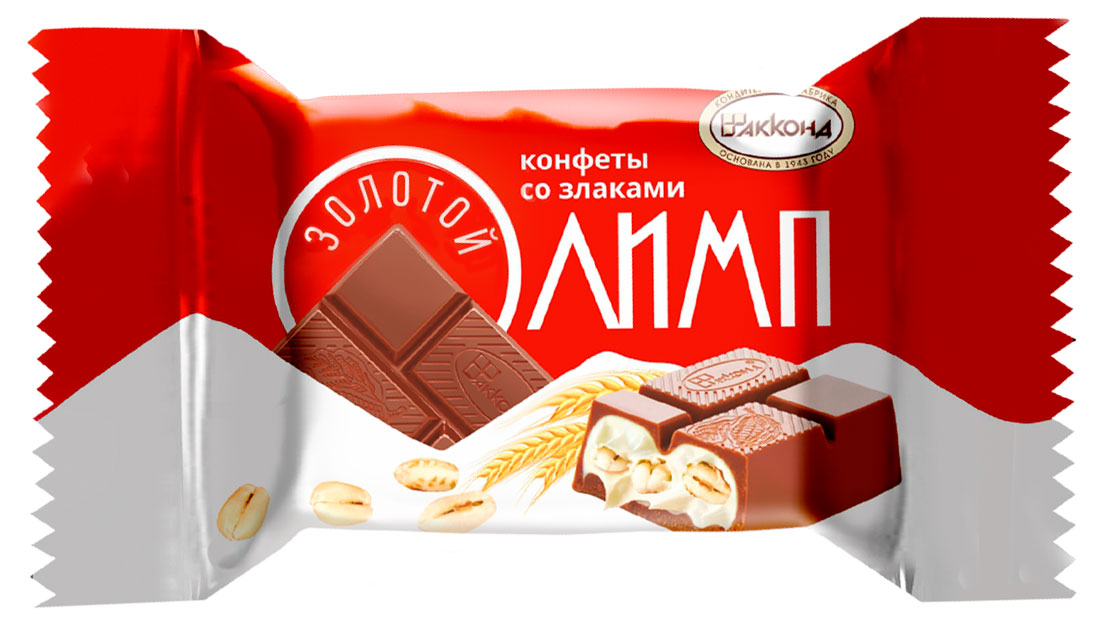

Конфеты АККОНД Золотой Олимп со злаками, вес