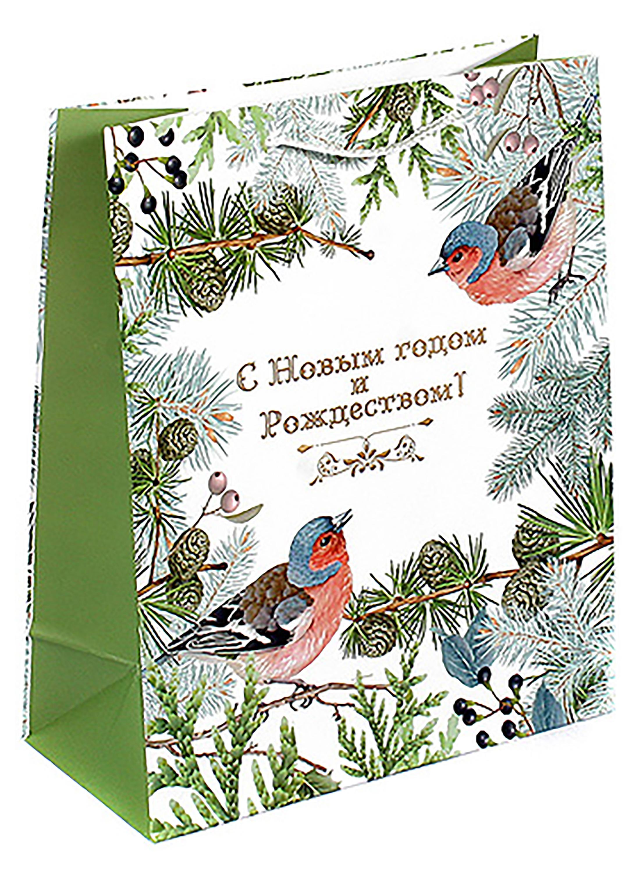 

Сумка бумажная Grand Gift полубольшая, 31х22х9см в ассортименте