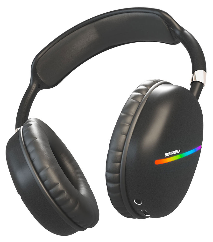 

Наушники Soundmax SM-HP2200B серые