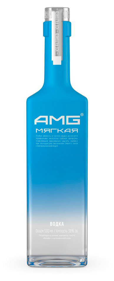 

Водка AMG Ледяная фильтрация мягкая Россия, 0,5 л