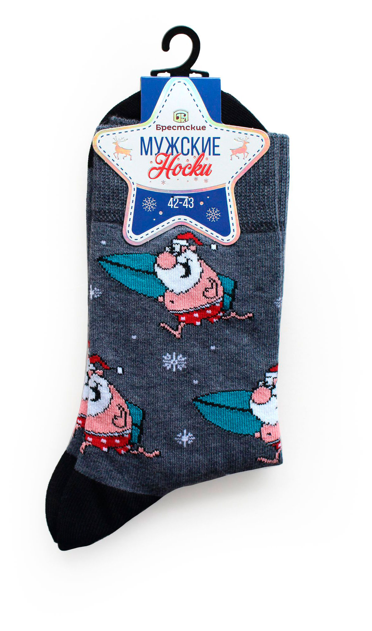 

Носки мужские Брестские Новый Год, р. 27