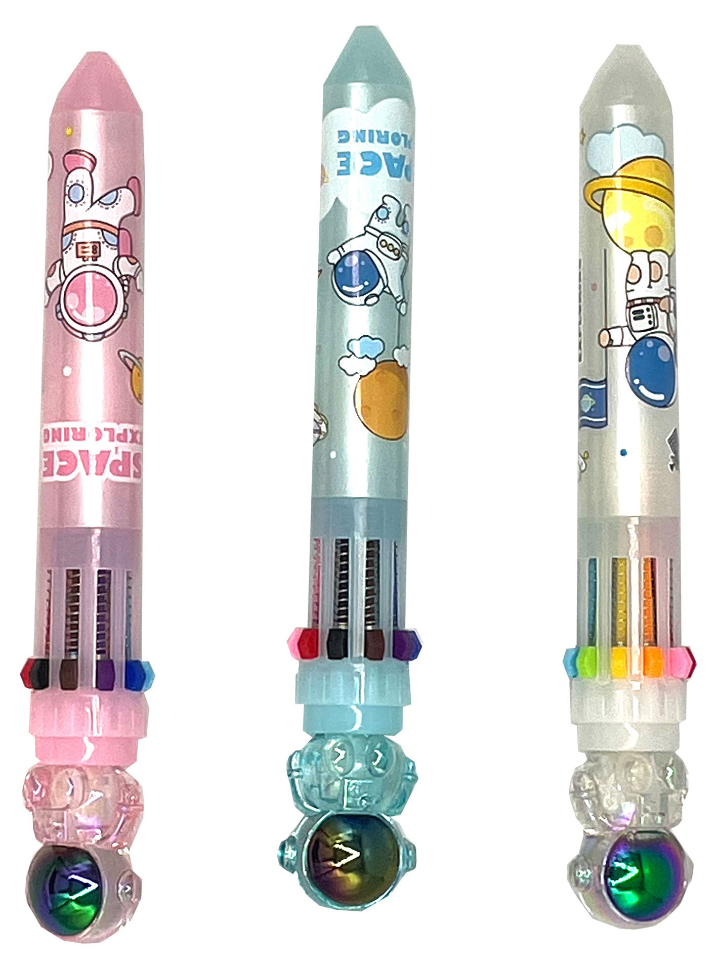 

Ручка шариковая автоматическая Centrum 10-цветная 0,7 мм, 1 шт в ассортименте