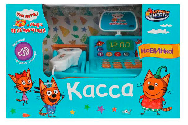 

Касса с весами Играем вместе Три Кота
