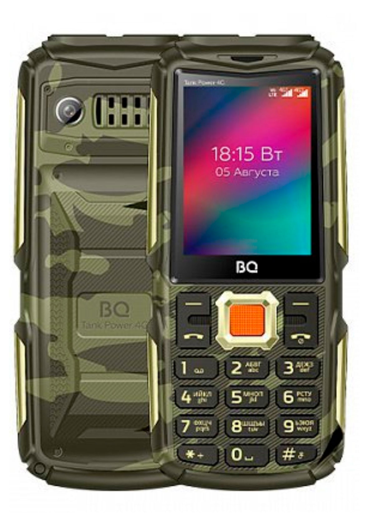 

Мобильный телефон BQ 2410L Tank Power