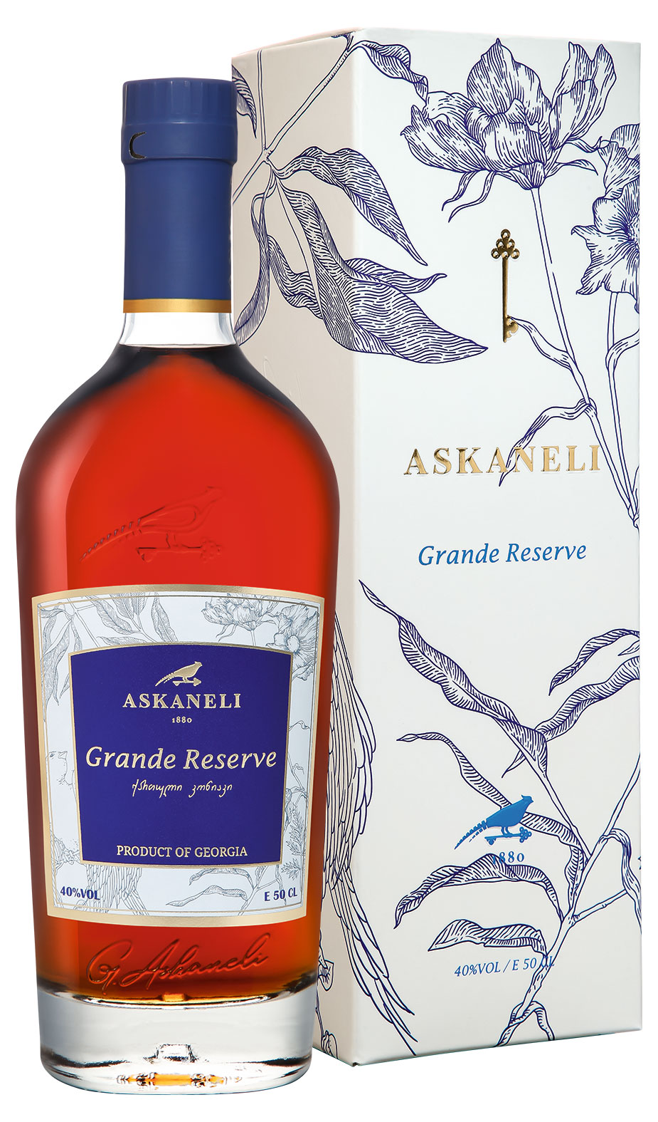 

Коньяк Askaneli Brothers марочный 7 лет Грузия, 0,5 л