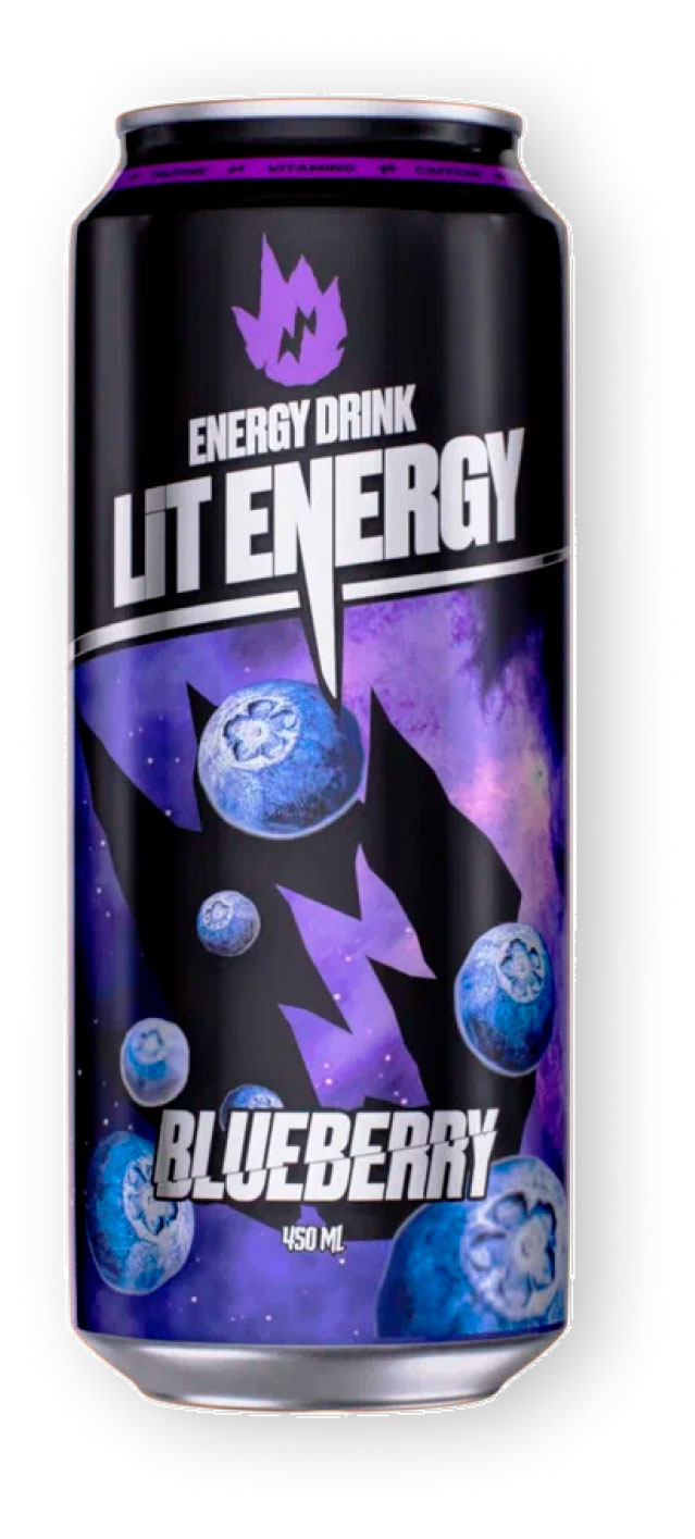 

Напиток энергетический Lit Energy Blueberry, 450 мл