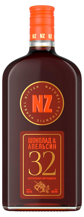 

Ликер NZ Шоколад-Апельсин Россия, 0,5 л