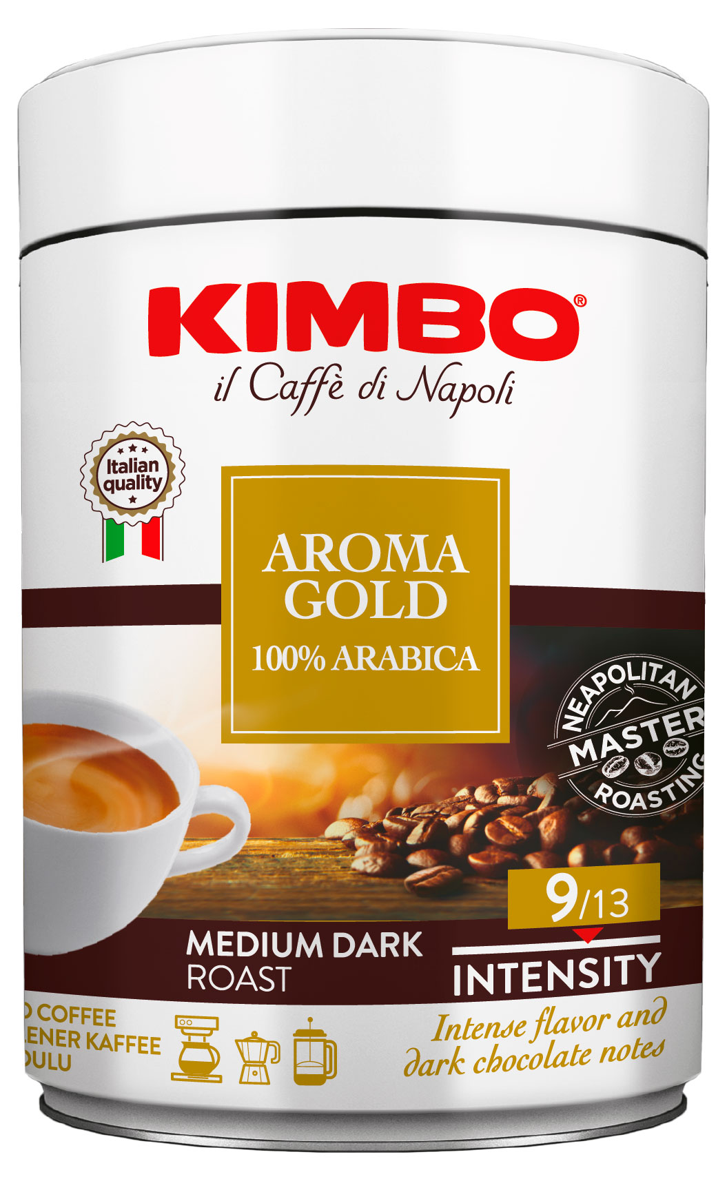 

Кофе молотый KIMBO Gold, 250 г