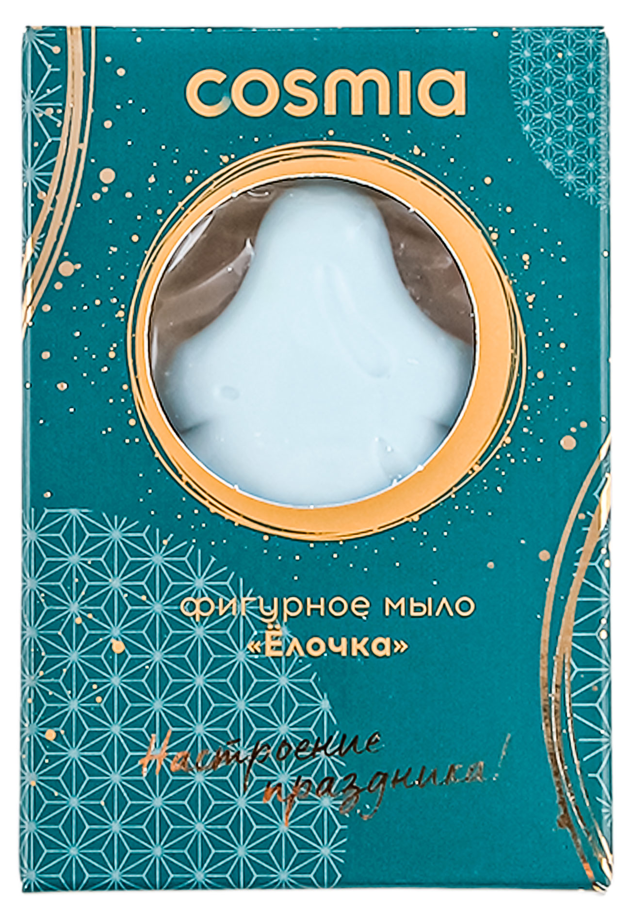 

Мыло фигурное туалетное Cosmia Елочка, 60 г