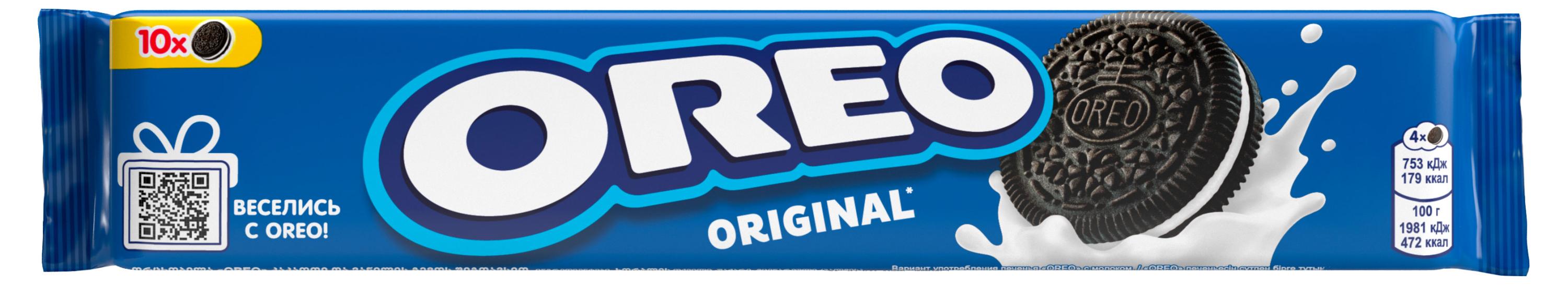 

Печенье OREO с какао и начинкой с ванильным вкусом, 95 г