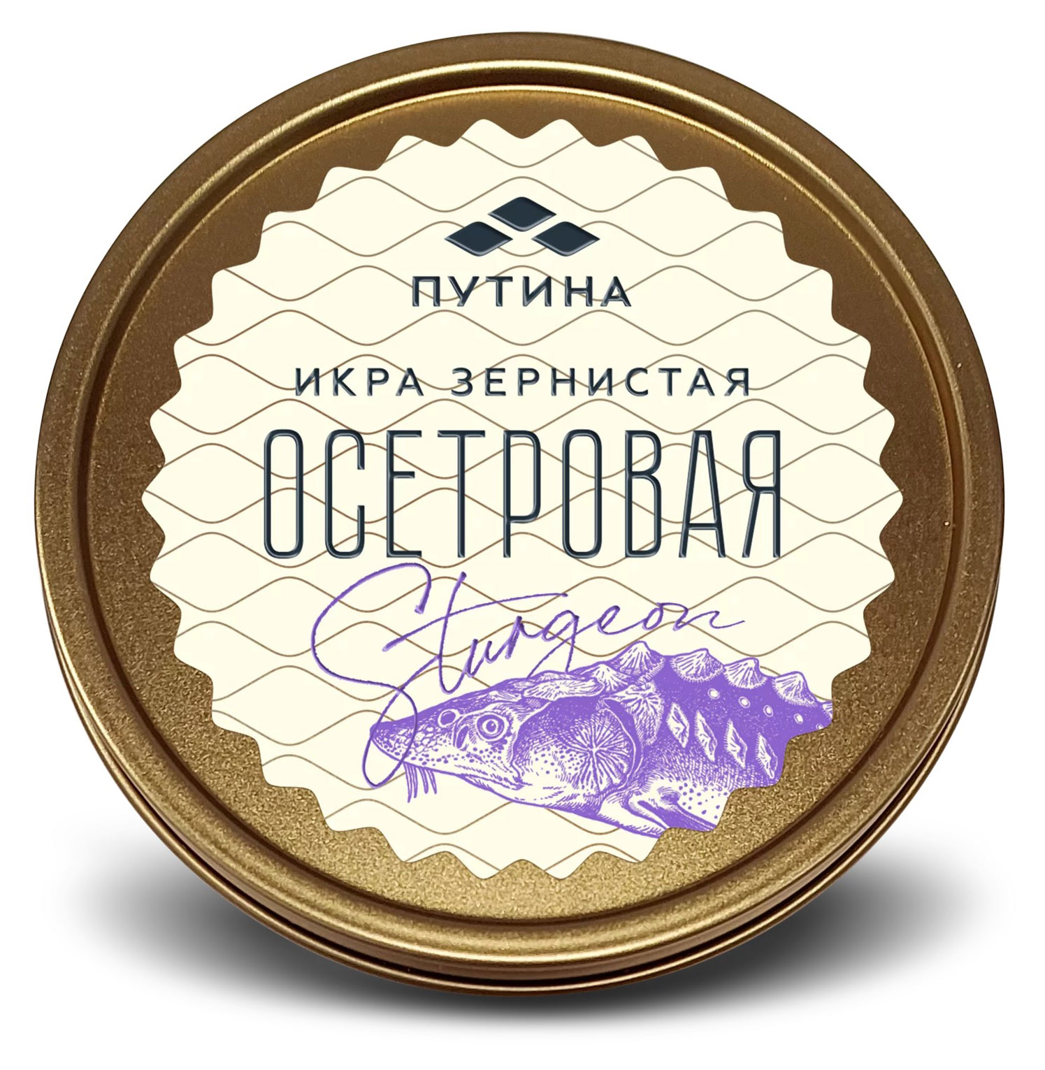

Икра зернистая осетровая Путина, 50 г