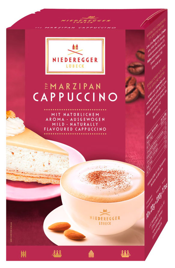 

Кофе Niederegger марципановый капучино, 220 г