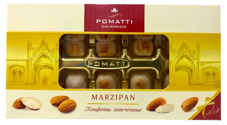 

Конфеты POMATTI марципановые, 80 г