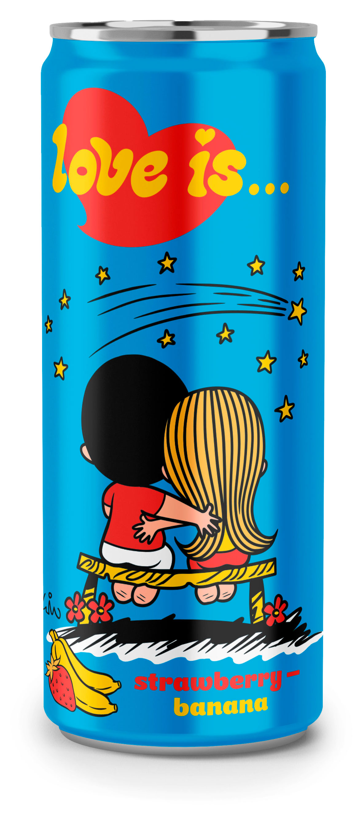 

Напиток газированный Love Is Клубника-Банан, 330 мл