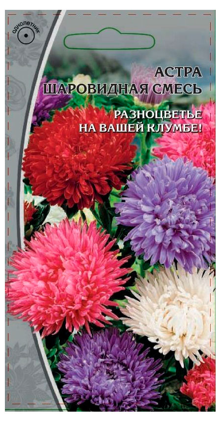

Семена Ваше хозяйство Астра Шаровидная смесь, 0,2 г