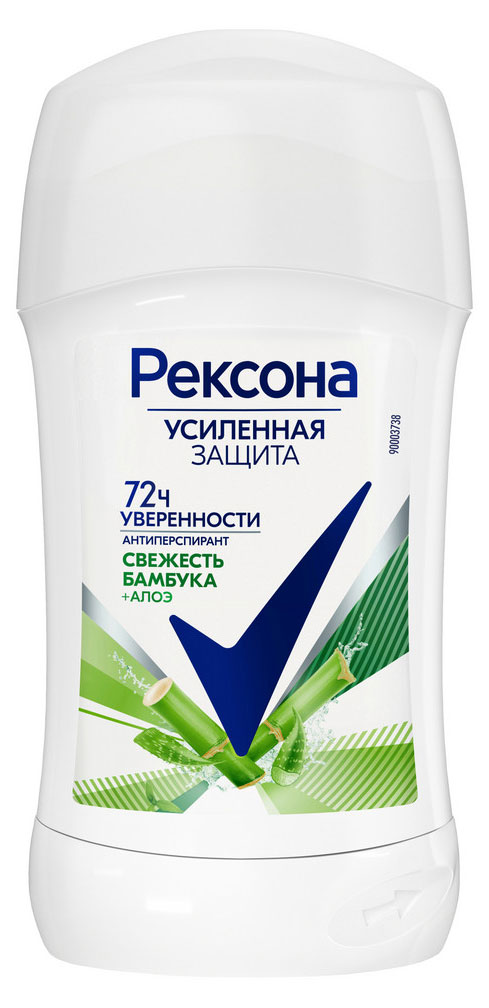

Дезодорант-антиперспирант женский Рексона Свежесть бамбука и Алоэ, 40 мл